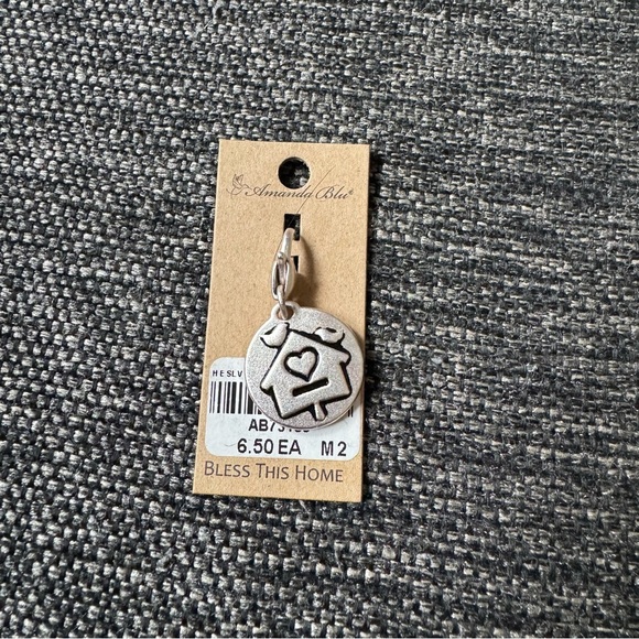 Amanda Blu Silver Charm with Engraving - Picture 2 of 3